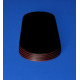Micarta slips No. 92043 black-burgundy 4x80x130 mm